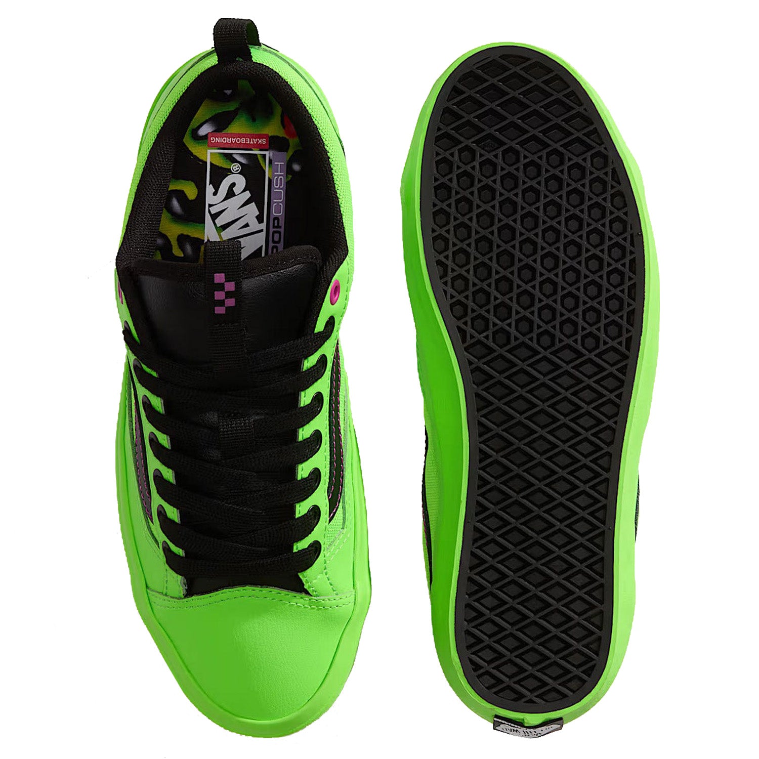Vans Skate Old Skool 36 Acid Airbrush Black