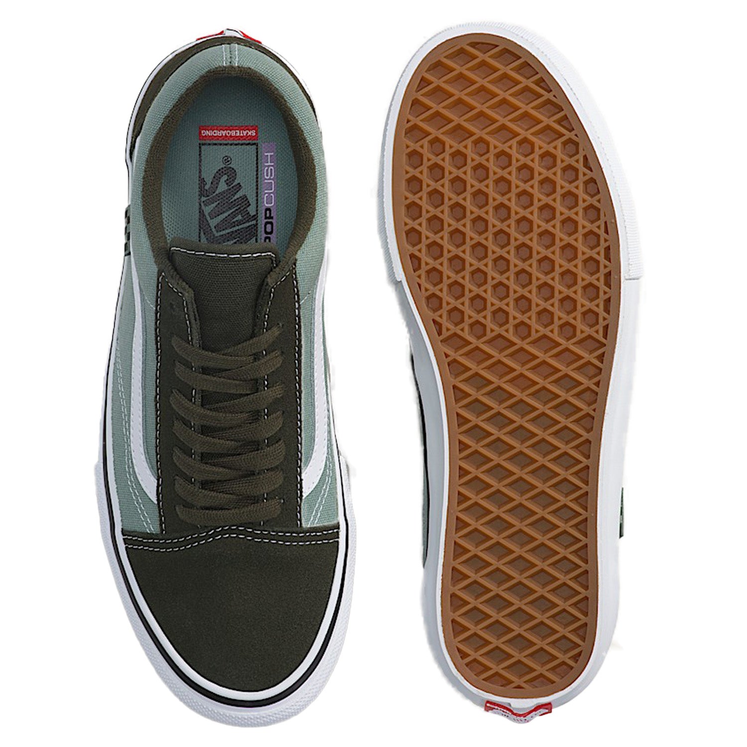Vans Skate Old Skool Obsidian Fern