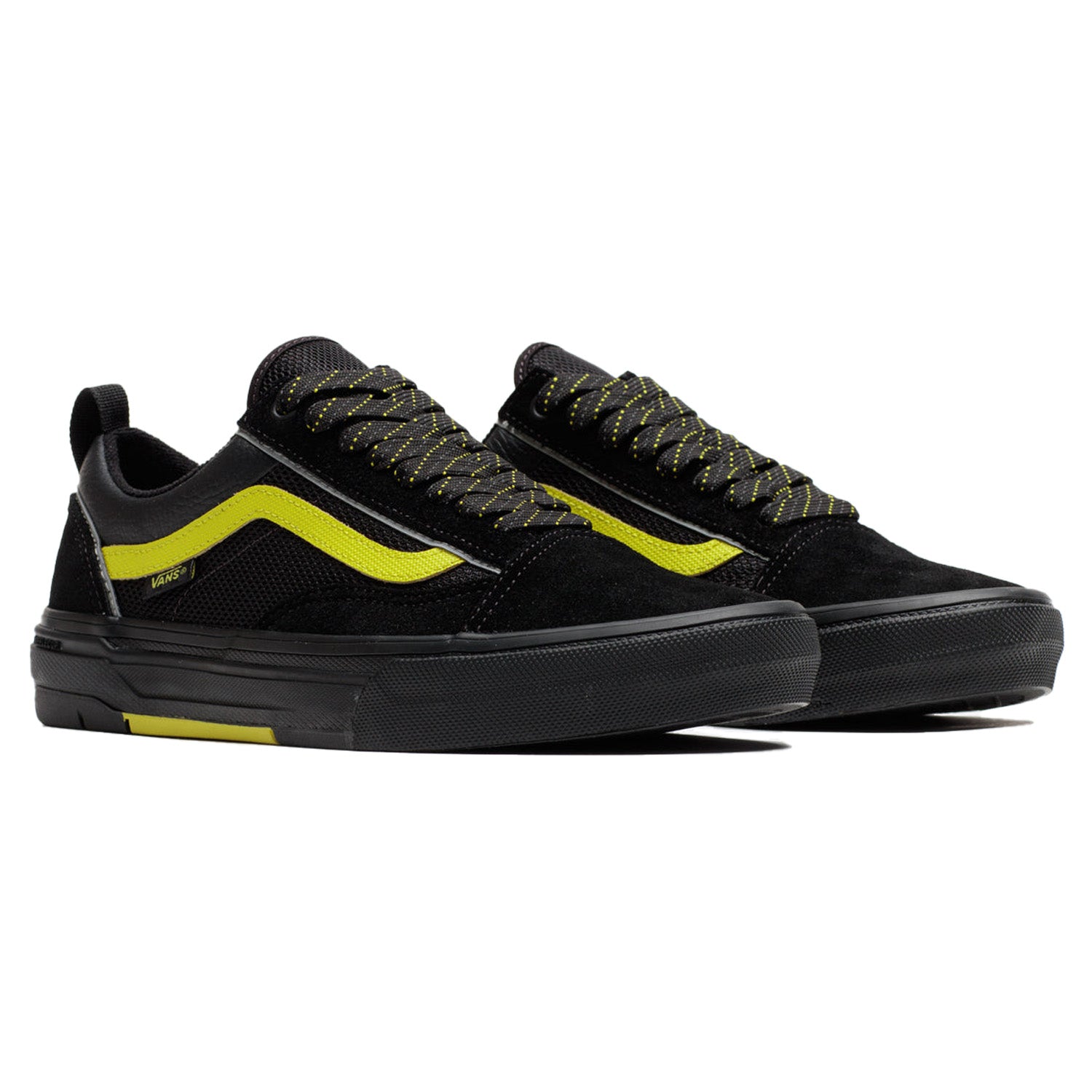 Vans Skate Old Skool Wafflecup Reflective Black/Lime