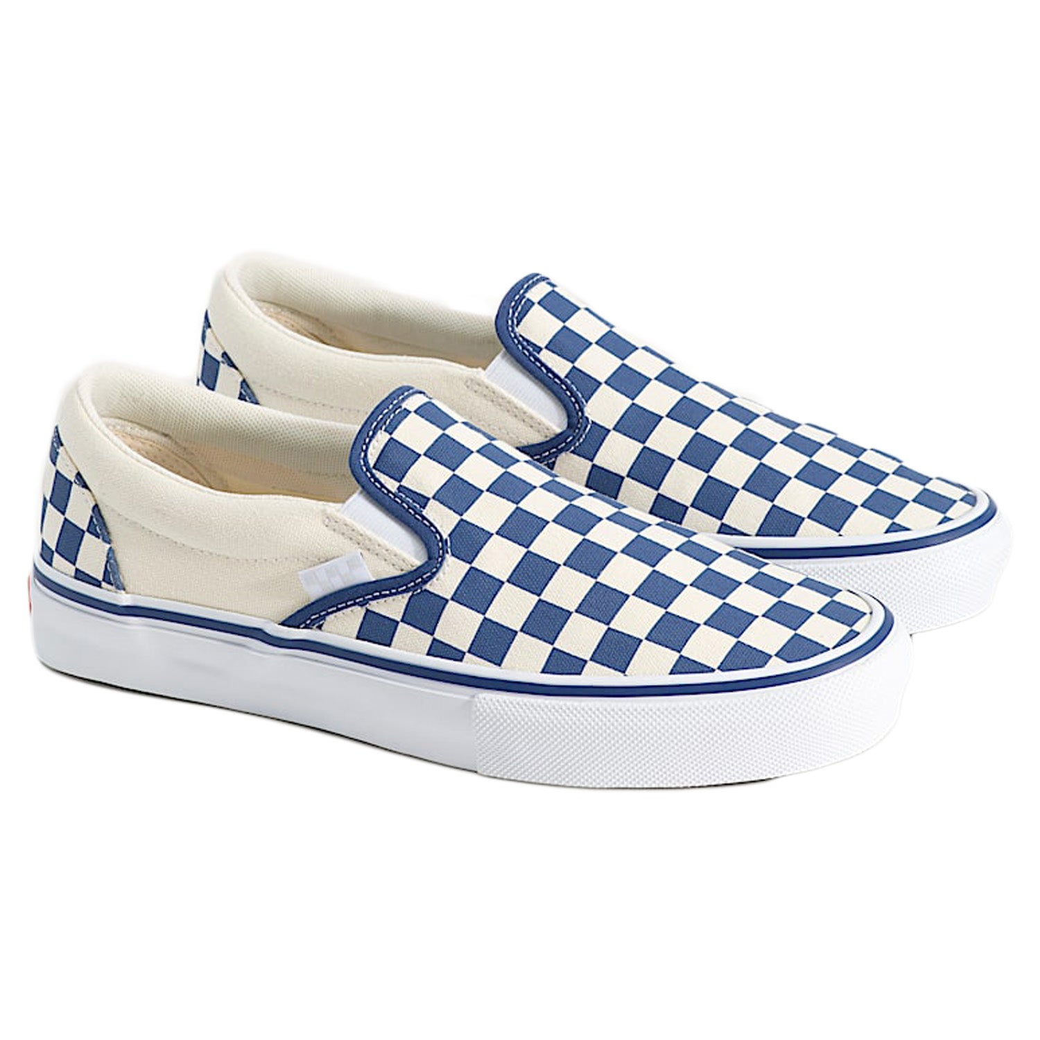 Vans Skate Slip-On Blue Checkerboard