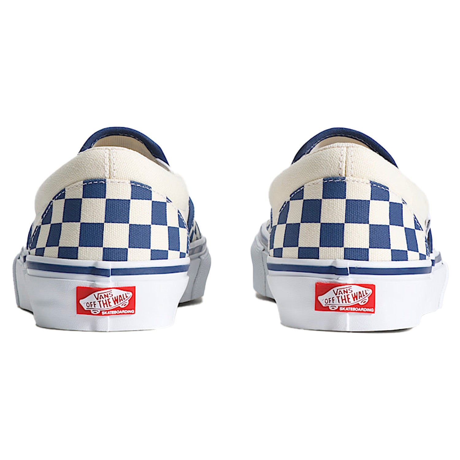 Vans Skate Slip-On Blue Checkerboard