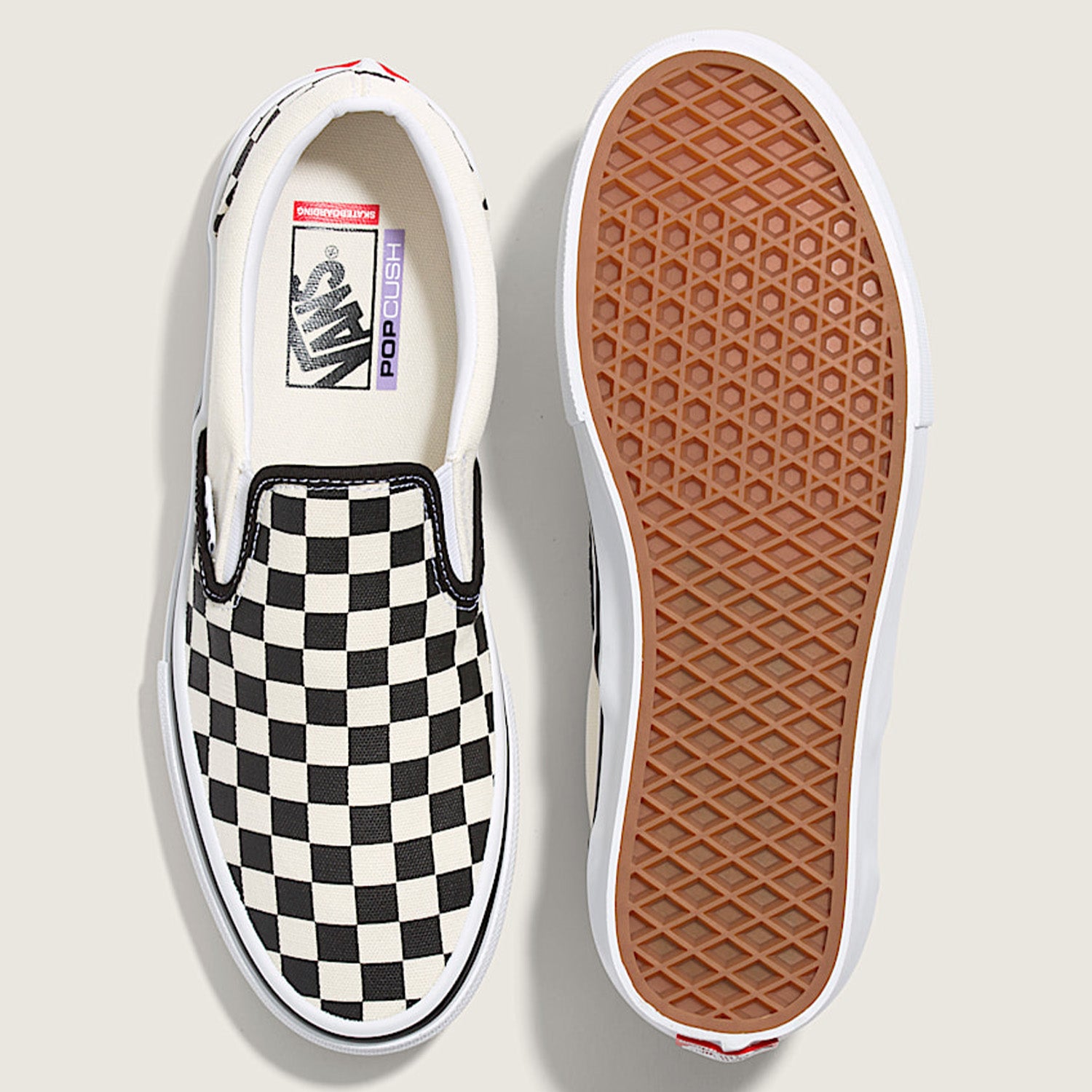Vans Skate Slip-On Checkerboard Black/Off White