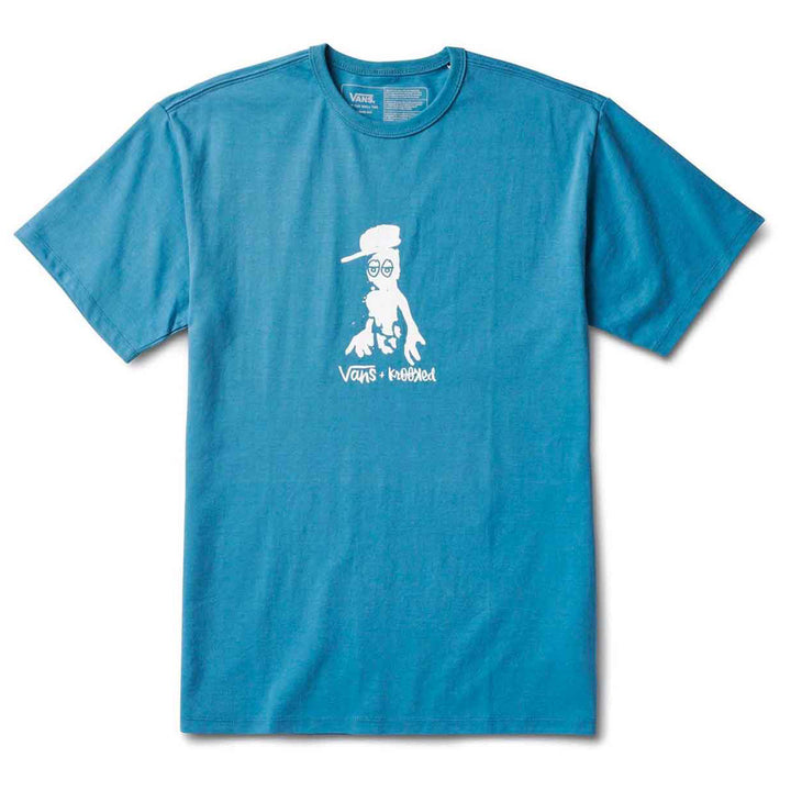 Vans x Krooked by Natas for Ray Tee Aegean Blue