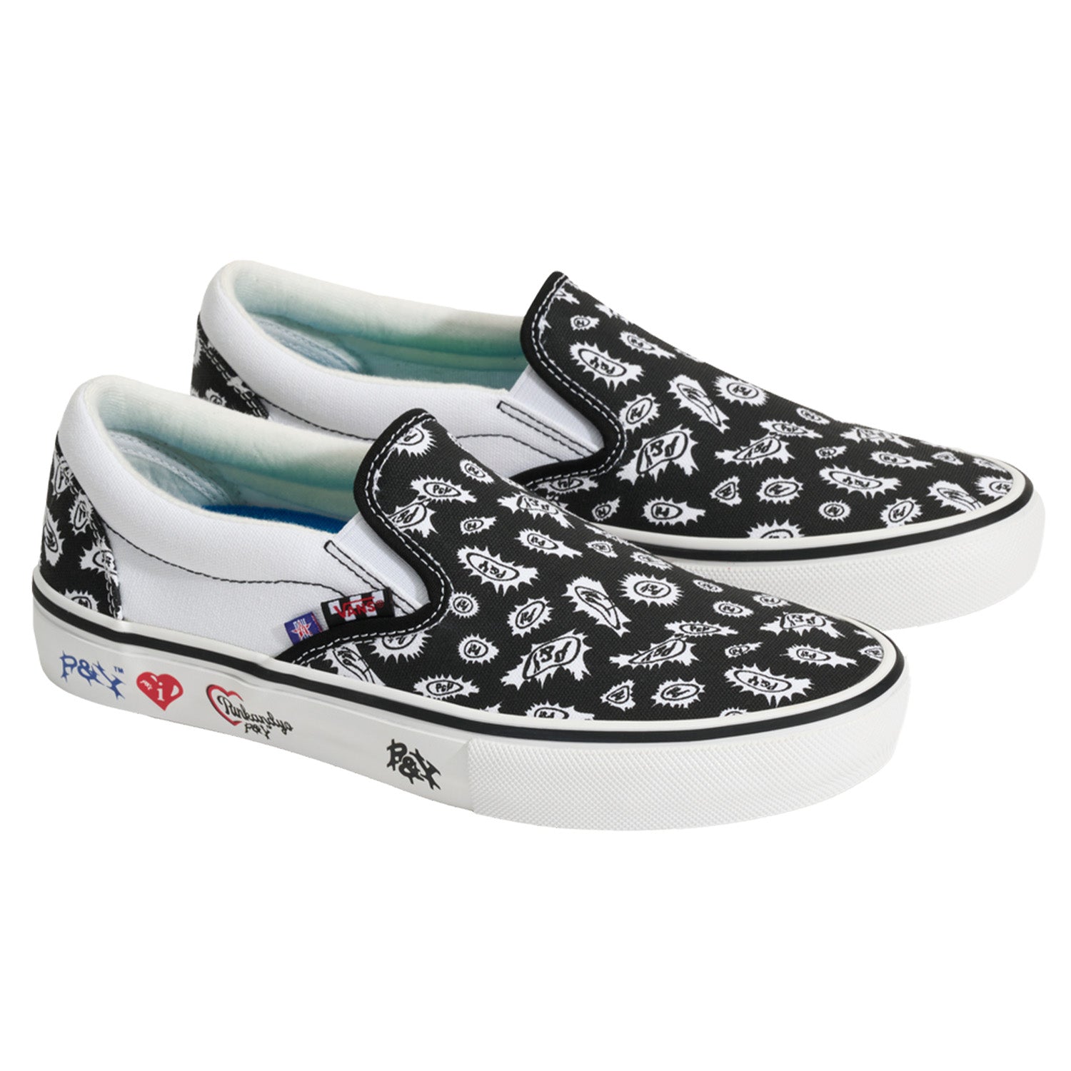Vans x Punkandyo Skate Slip-On PKYO Black