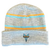 Venture Heritage Cuff Beanie Heather/Teal/Orange