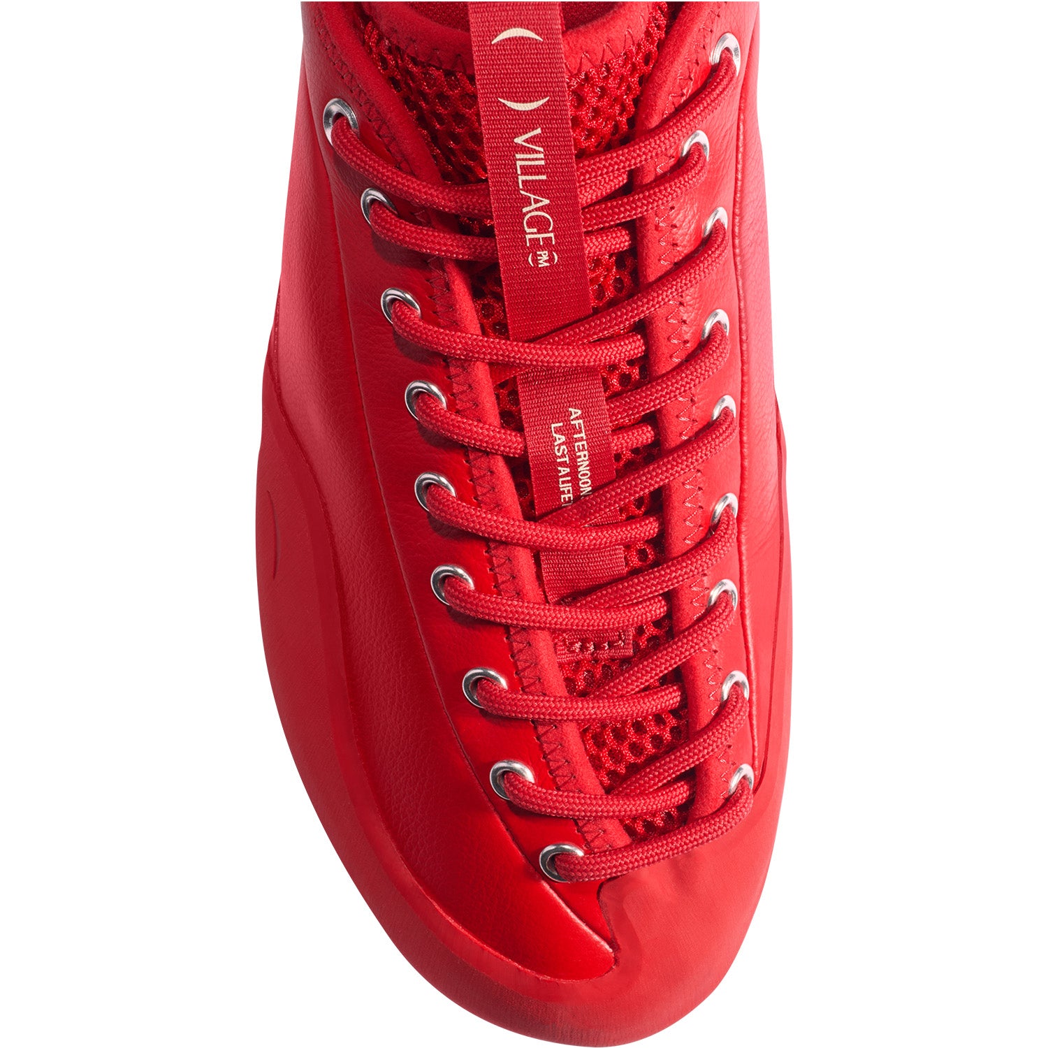 Village PM 1PM Red LTR Full Grain Leather