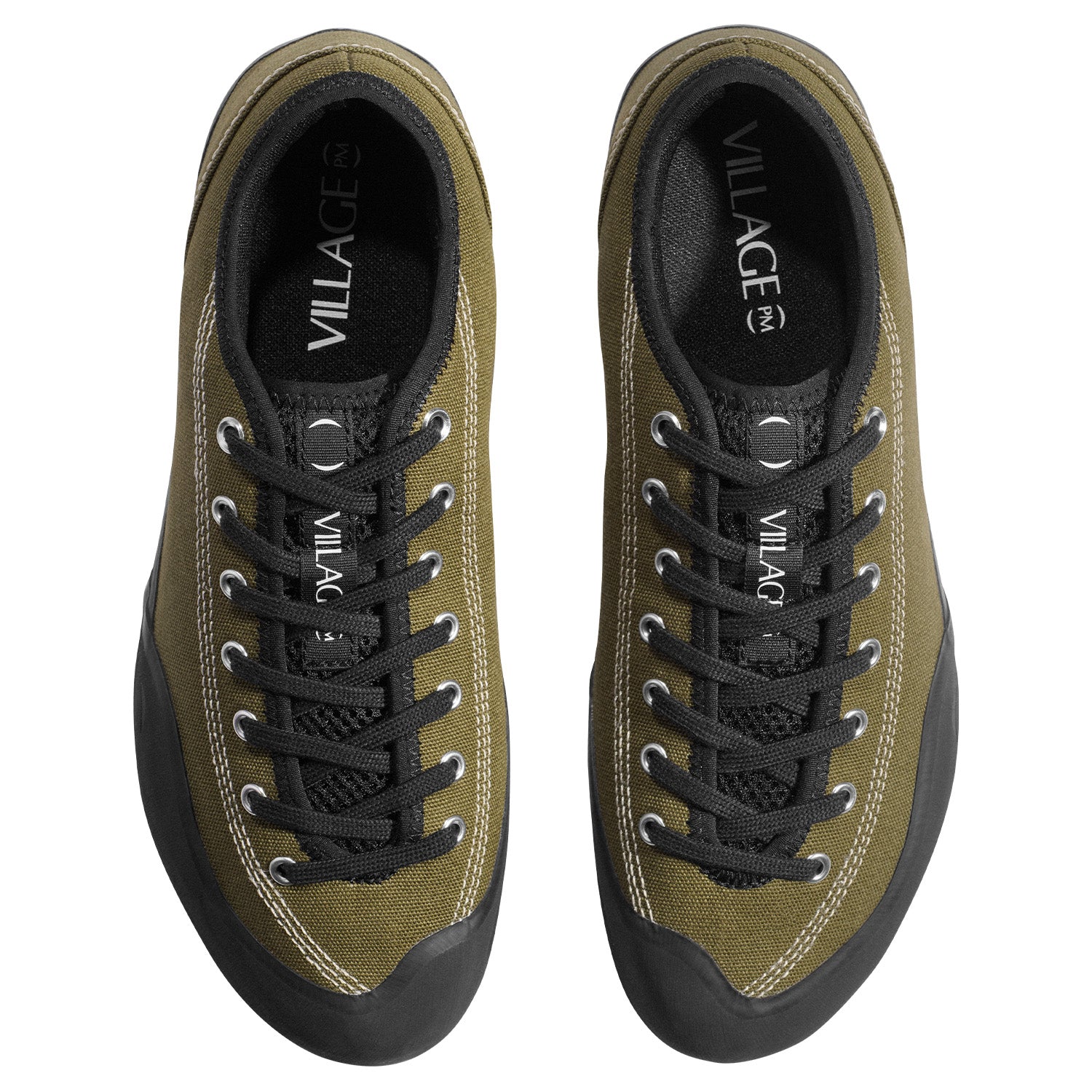 Village PM 1.30PM  Olive Canvas