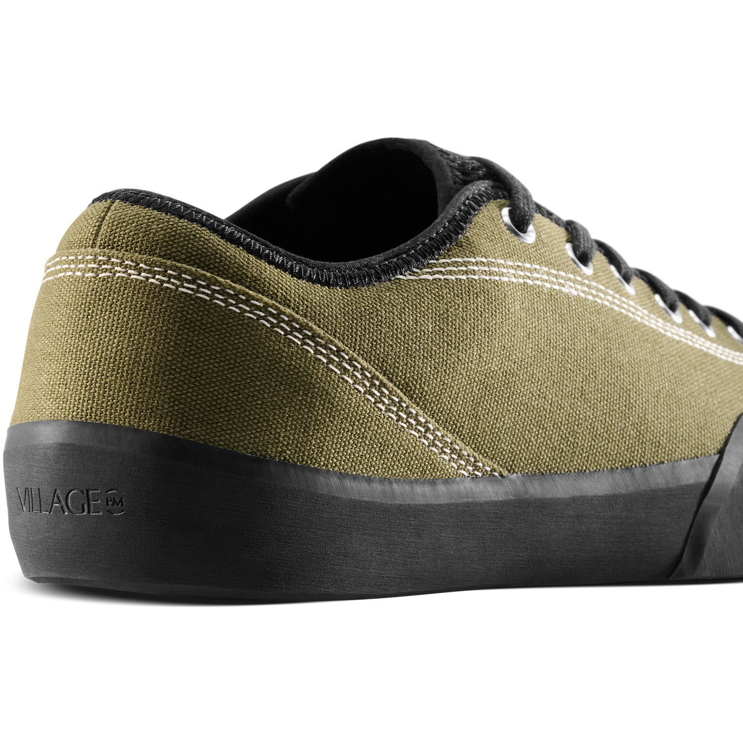 Village PM 1.30PM  Olive Canvas