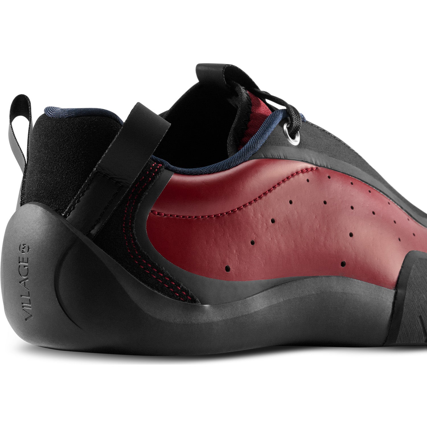 Village PM 2PM Red/Black Synthetic Leather