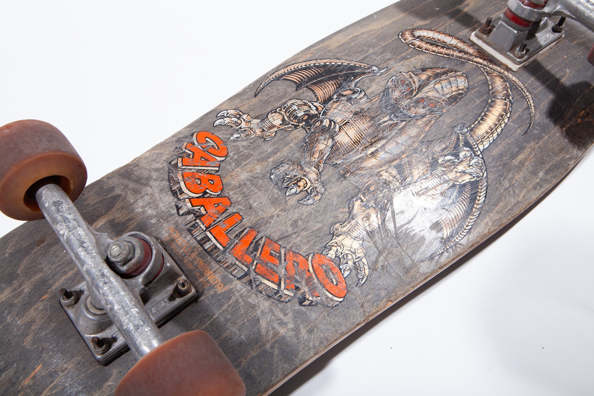 Overripe Powell Peralta Steve Caballaro Mech Dragon Complete Used (Late 80&#39;s)