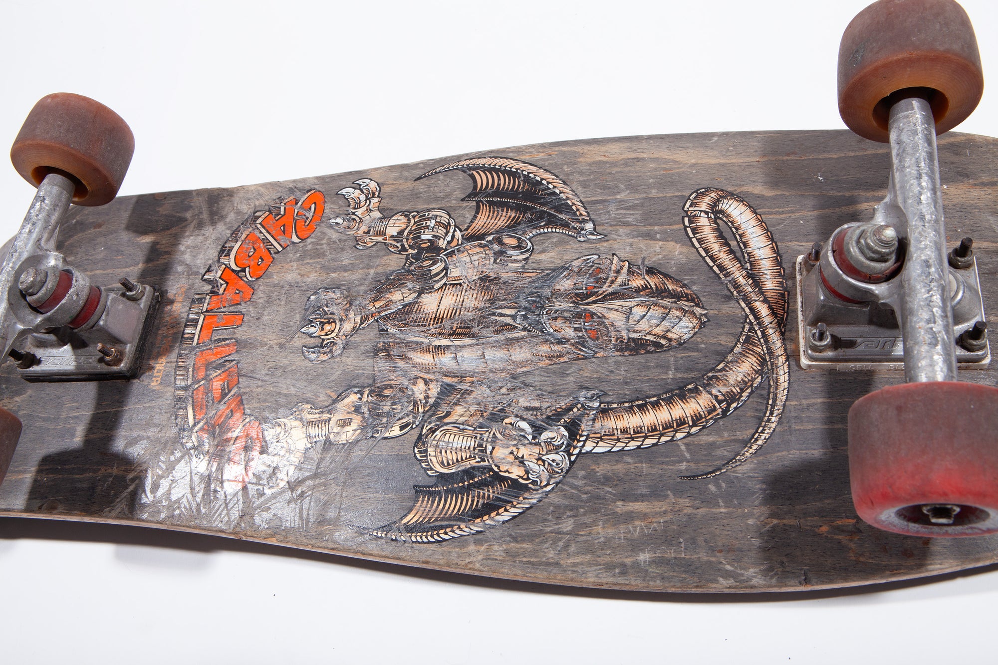 Overripe Powell Peralta Steve Caballaro Mech Dragon Complete Used (Late 80&#39;s)