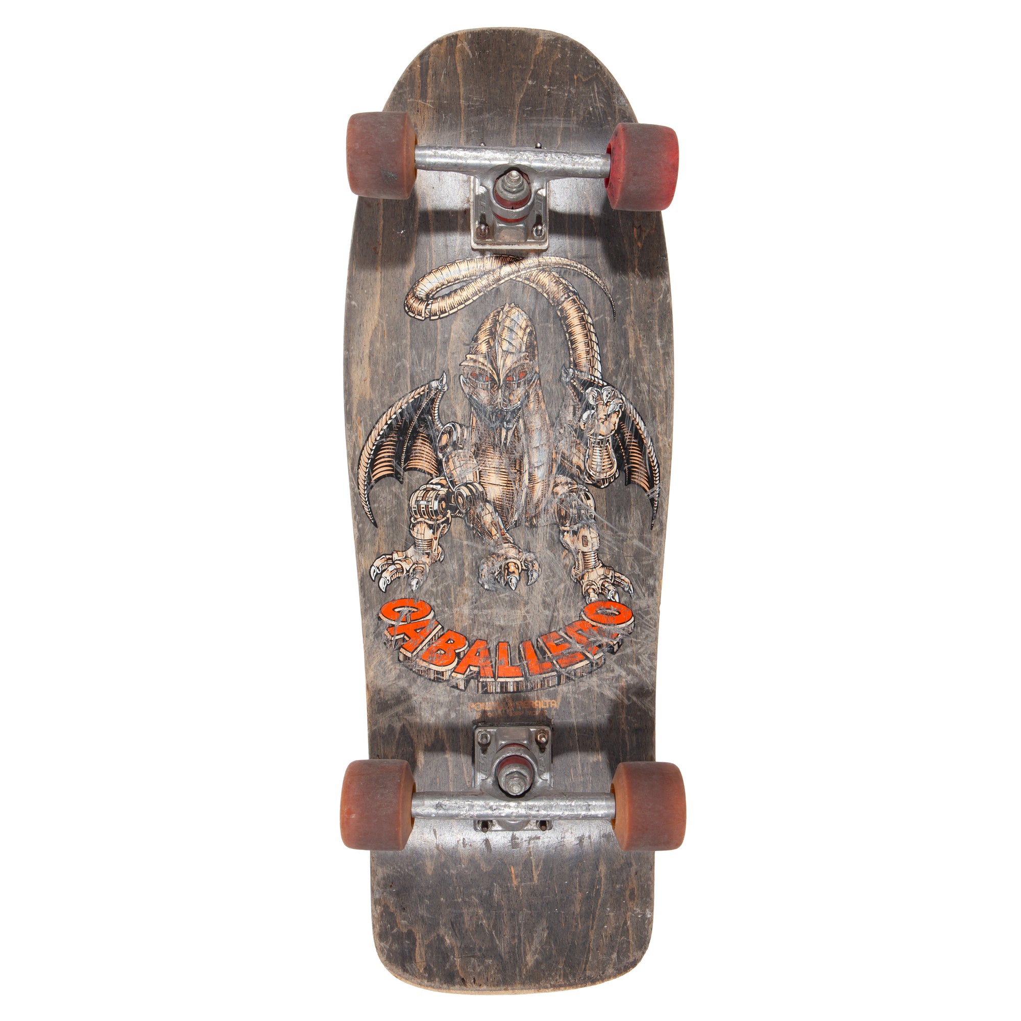 Overripe Powell Peralta Steve Caballaro Mech Dragon Complete Used (Late 80's)