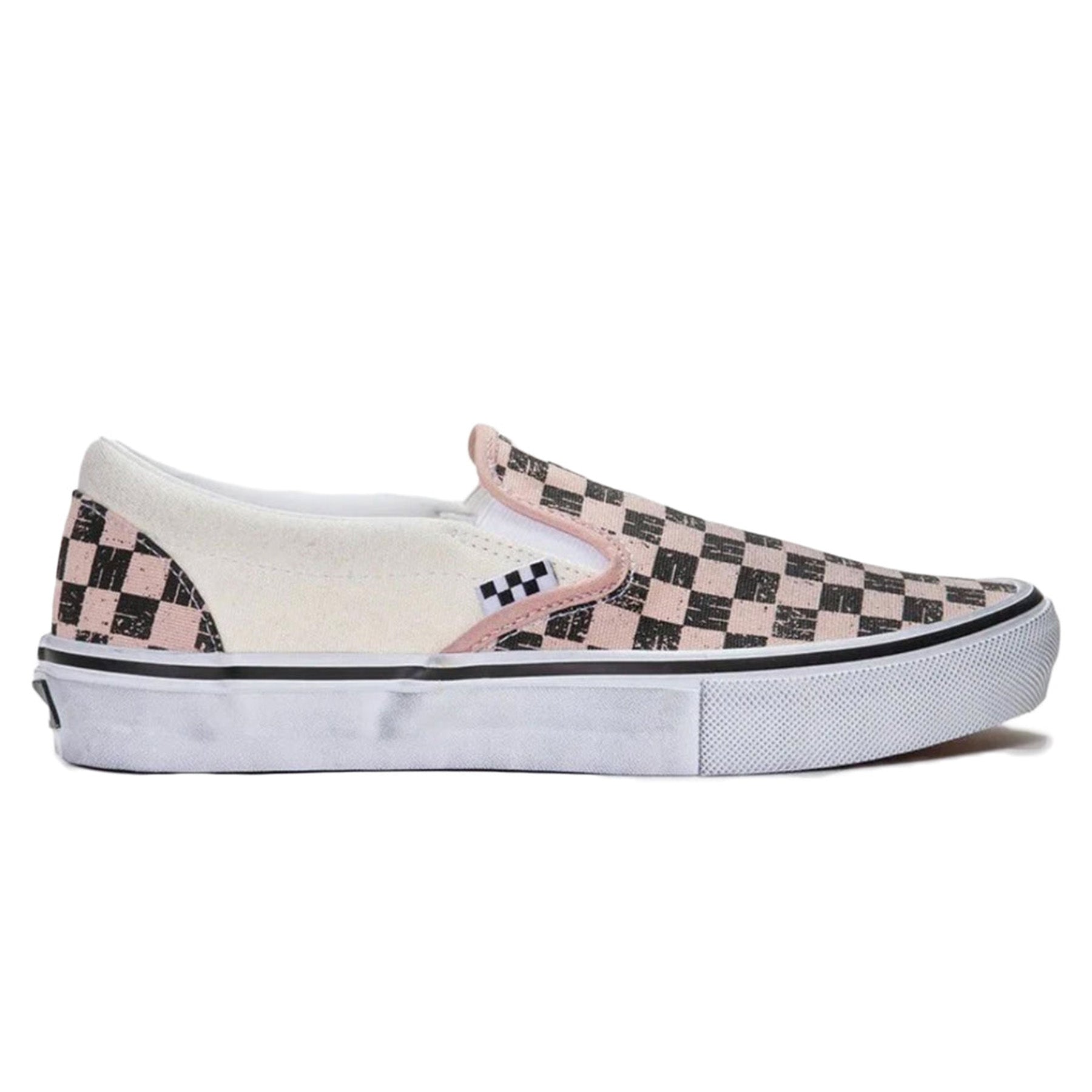 Fashion van pink checkered