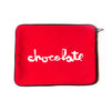 Chocolate Chunk Laptop Sleeve Red