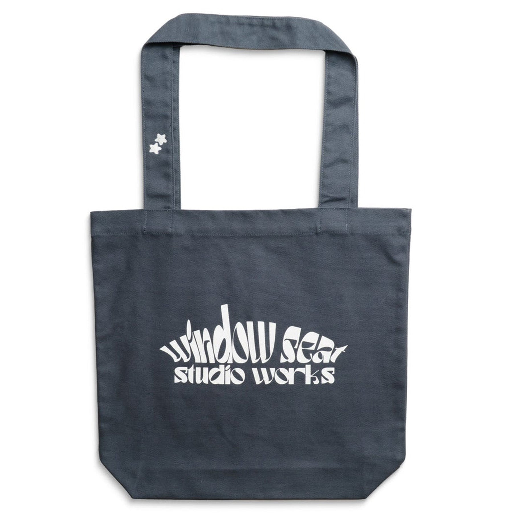 Window Seat Studio Works Arched Logo Tote Bag Petrol