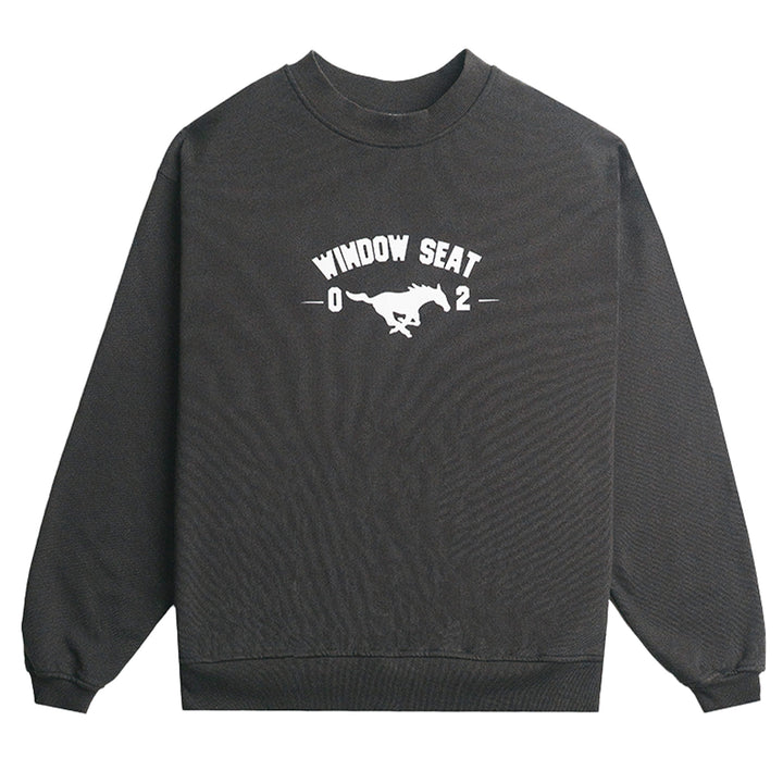 Window Seat Studio Works Stang Heavy Crewneck Faded Black