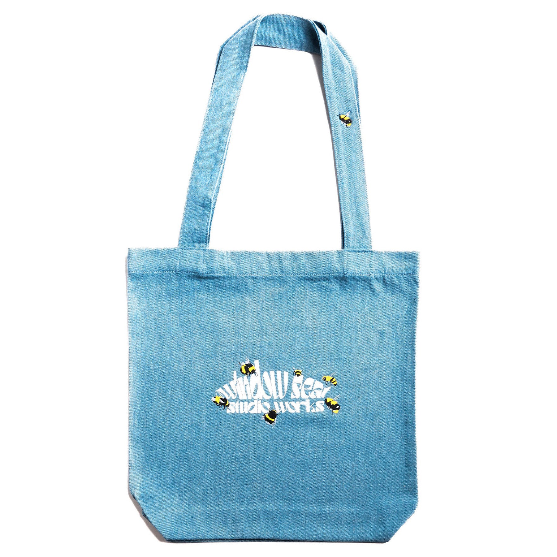 Window Seat Studio Works Swarm Tote Bag Light Denim