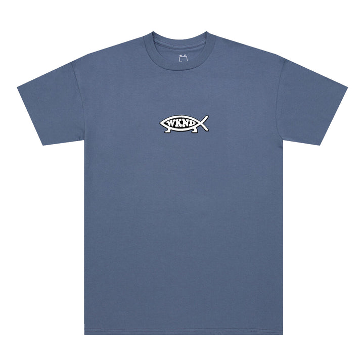 WKND Evo Fish Tee Slate