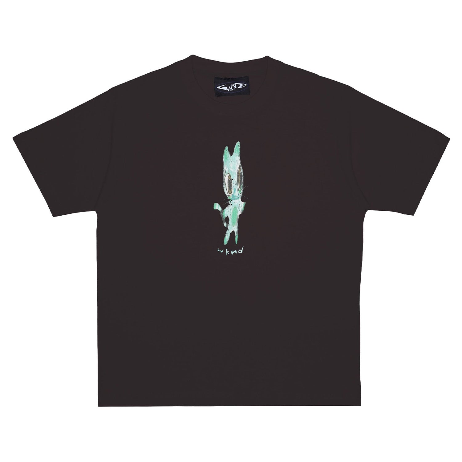 WKND Another Cat Tee Fog Grey