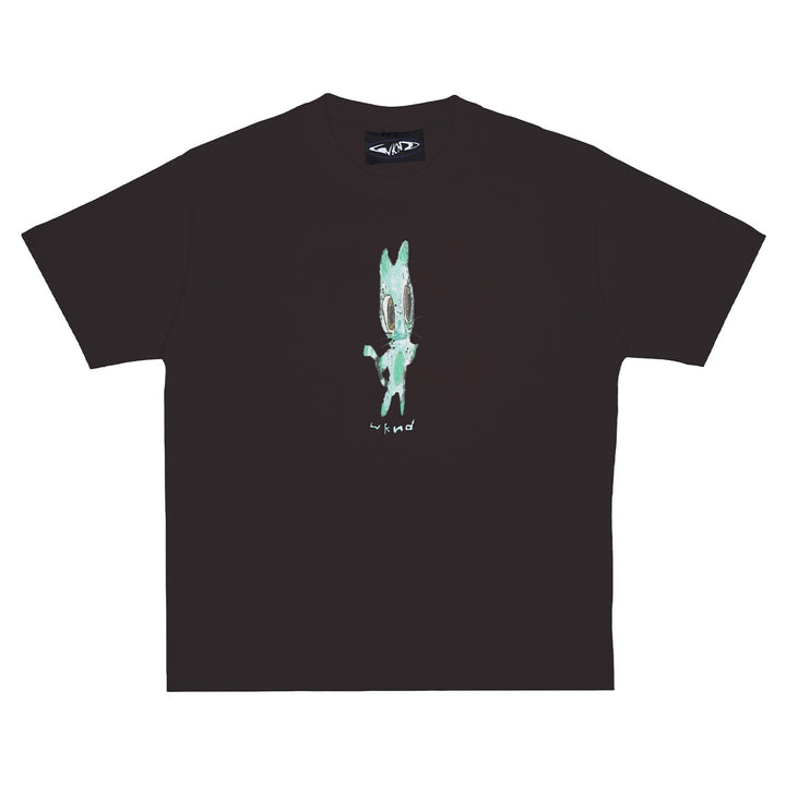 WKND Another Cat Tee Fog Grey