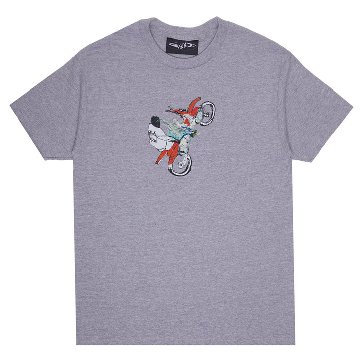 WKND Bike Tee Light Heather Grey
