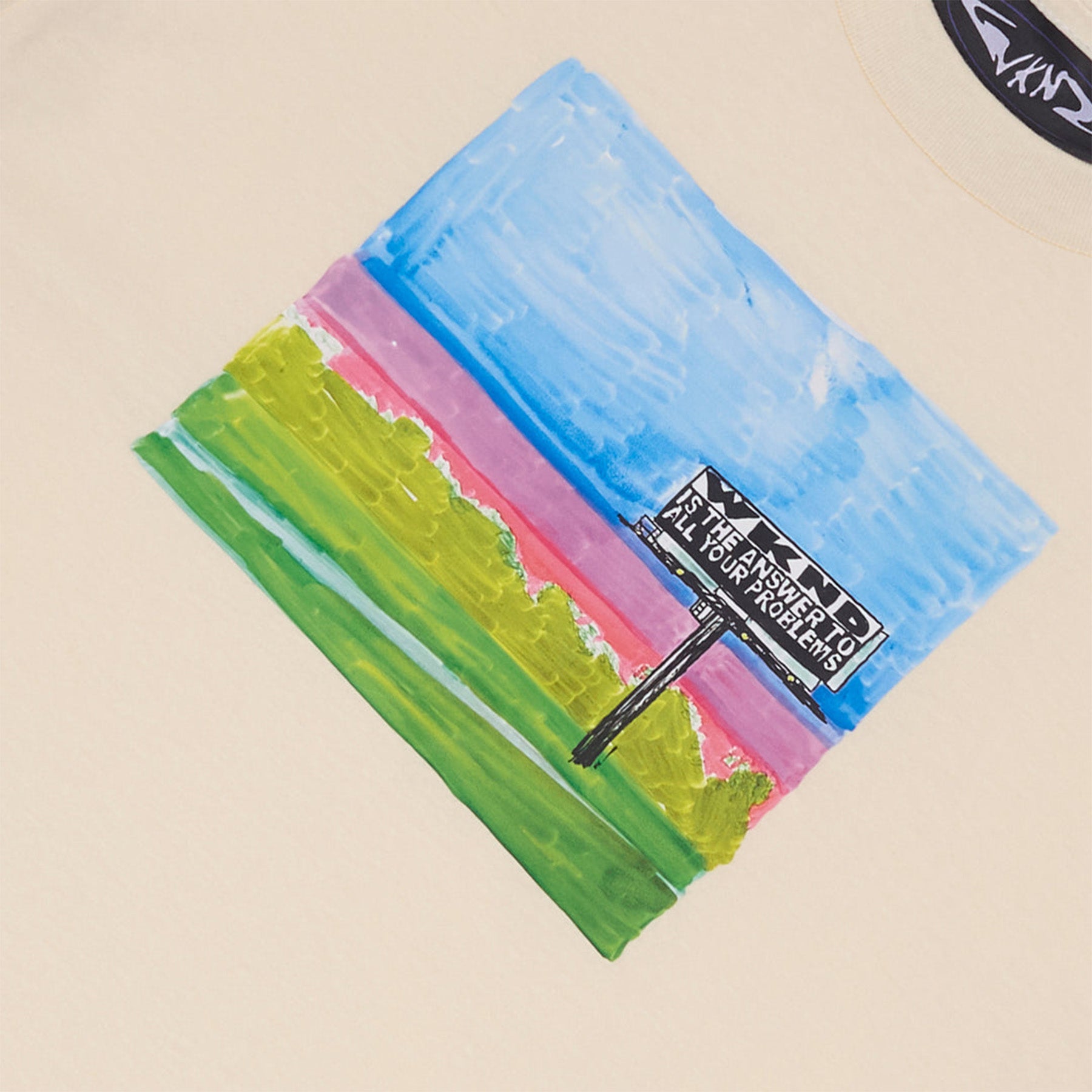 WKND Billboard Tee Oatmeal