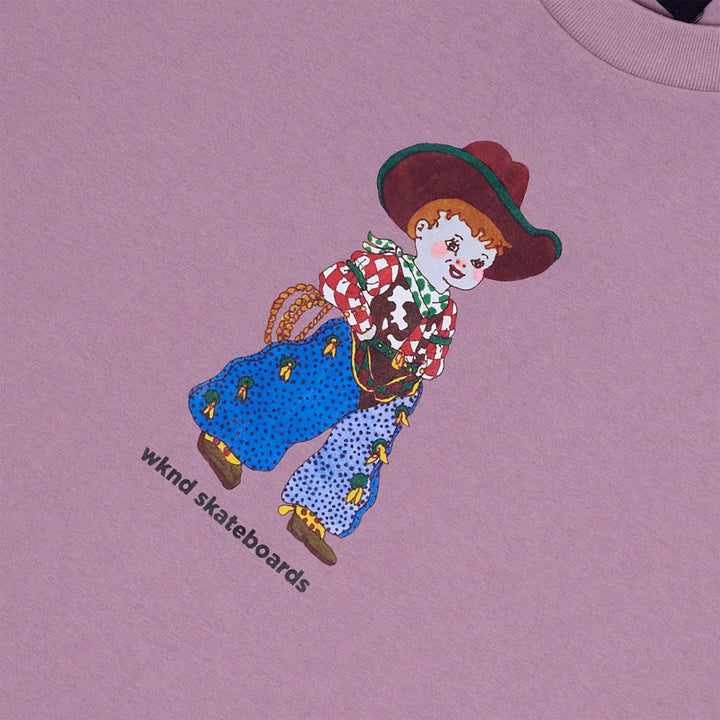 WKND Cowboy Tee Mauve
