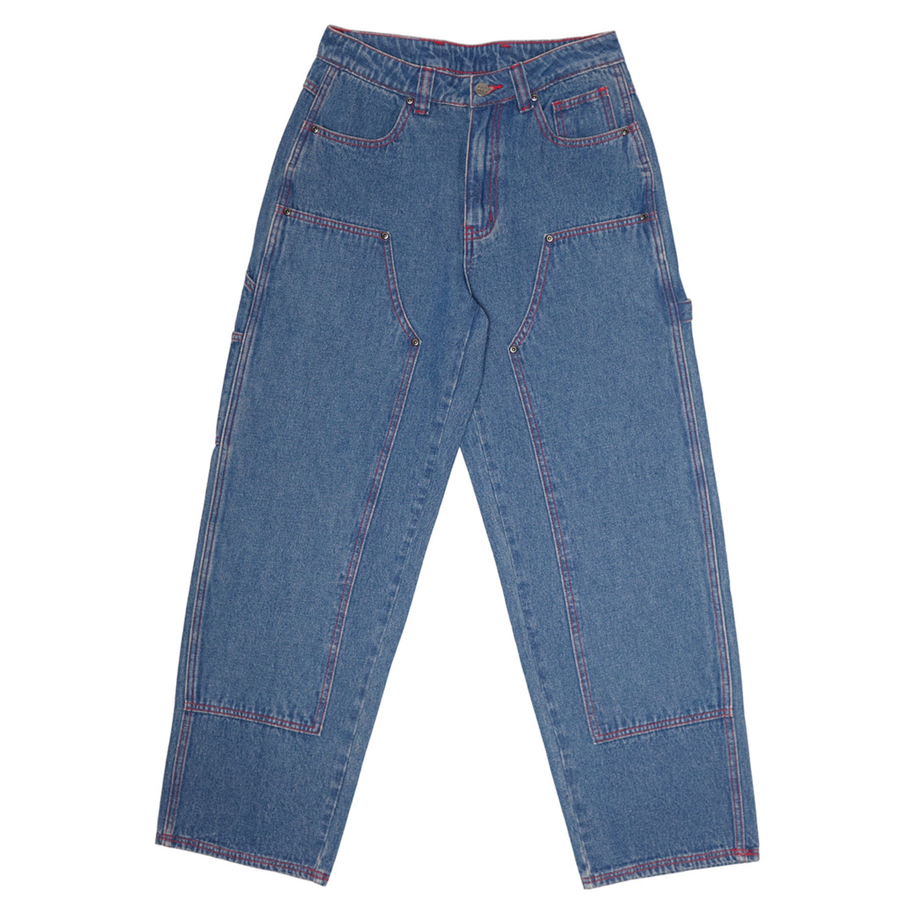 WKND Damn Near Carpenters Jeans Washed Medium Blue