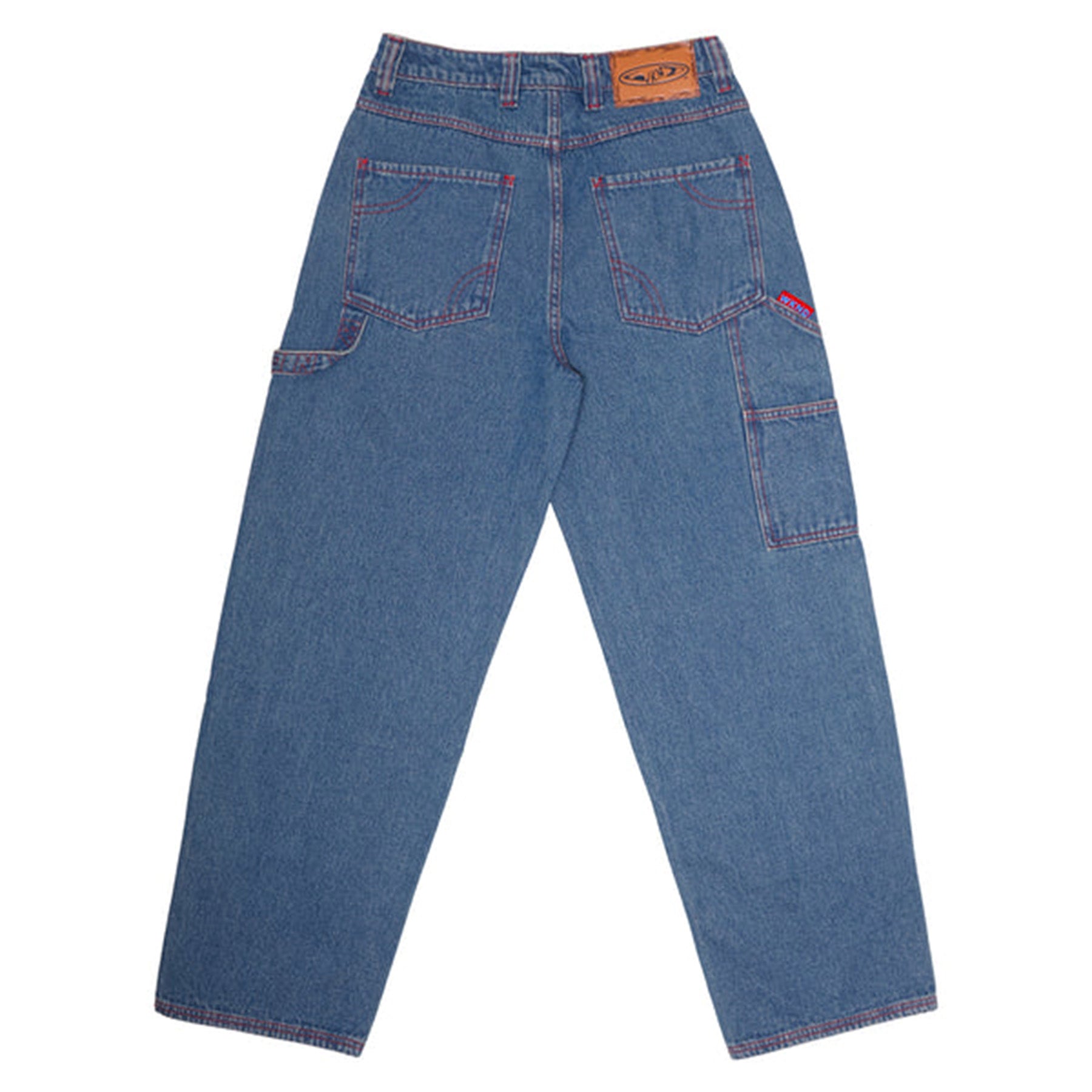 WKND Damn Near Carpenters Jeans Washed Medium Blue