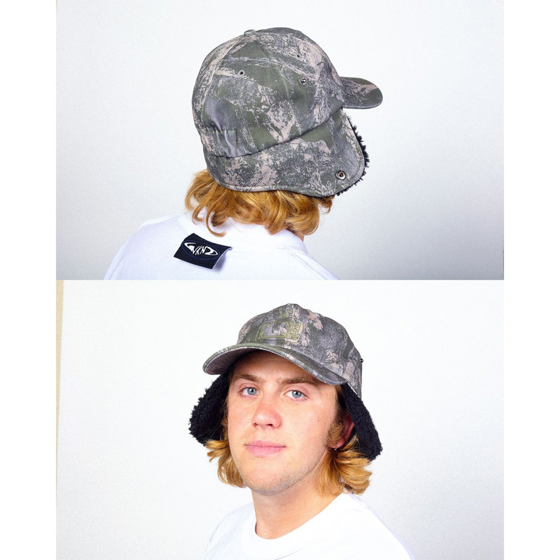 WKND Ear Flap Hat Camo