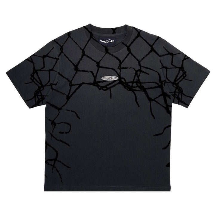 WKND Fishbone Emblem Tee Faded Black