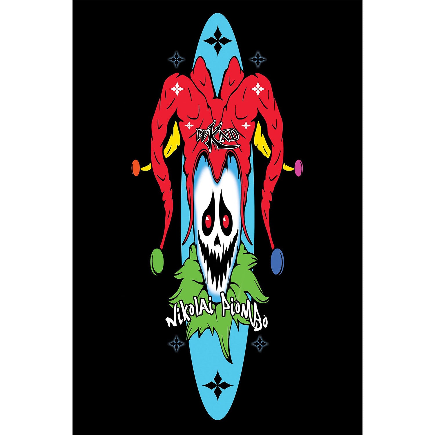 WKND Jester's Grin Nikolai Piombo Deck 8.0"