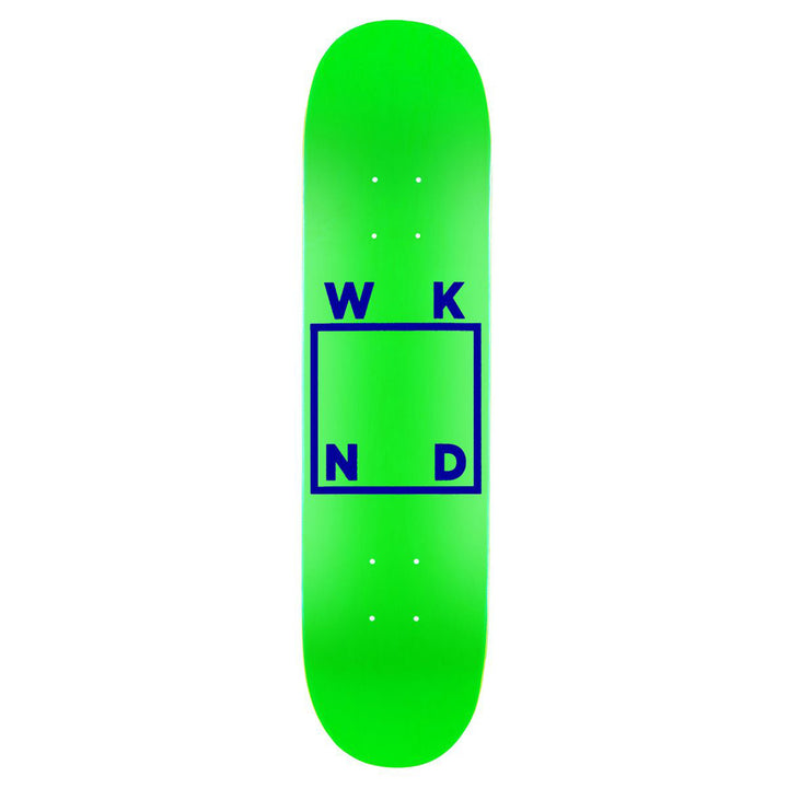 WKND Logo Mini Deck Neon Green 6.75"