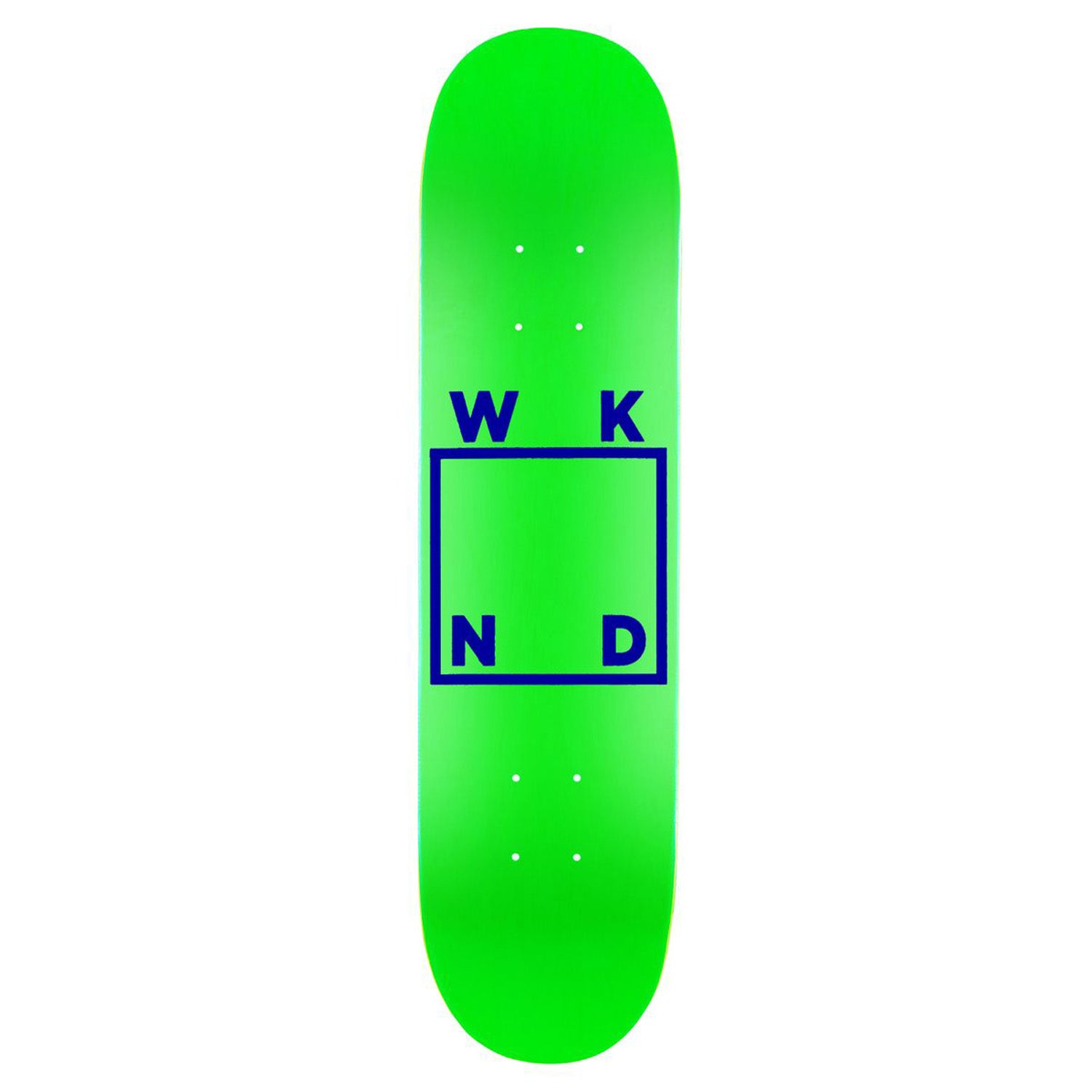 WKND Logo Mini Deck Neon Green 7.5"