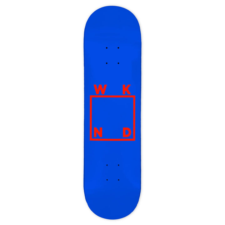 WKND Royal/Red Logo Full Dip Deck 7.75"
