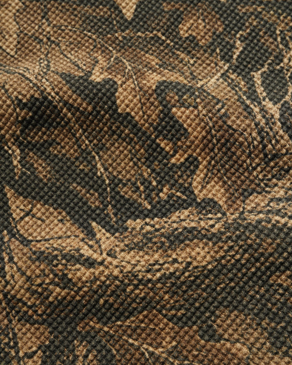 Butter Goods Waffle LS Top Forest Camo - Orchard Skateshop
