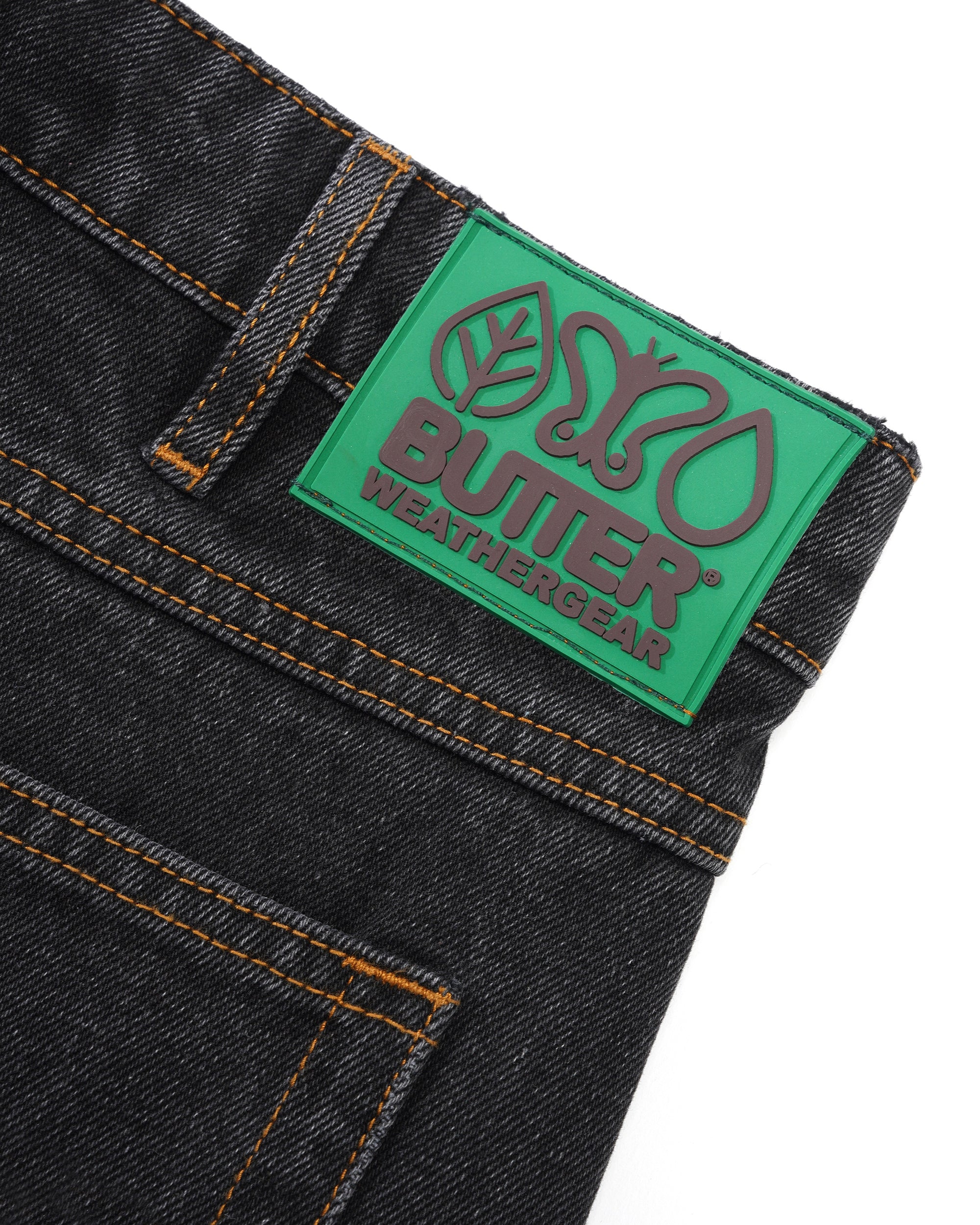 Butter Goods Weathergear Denim Jeans Washed Black