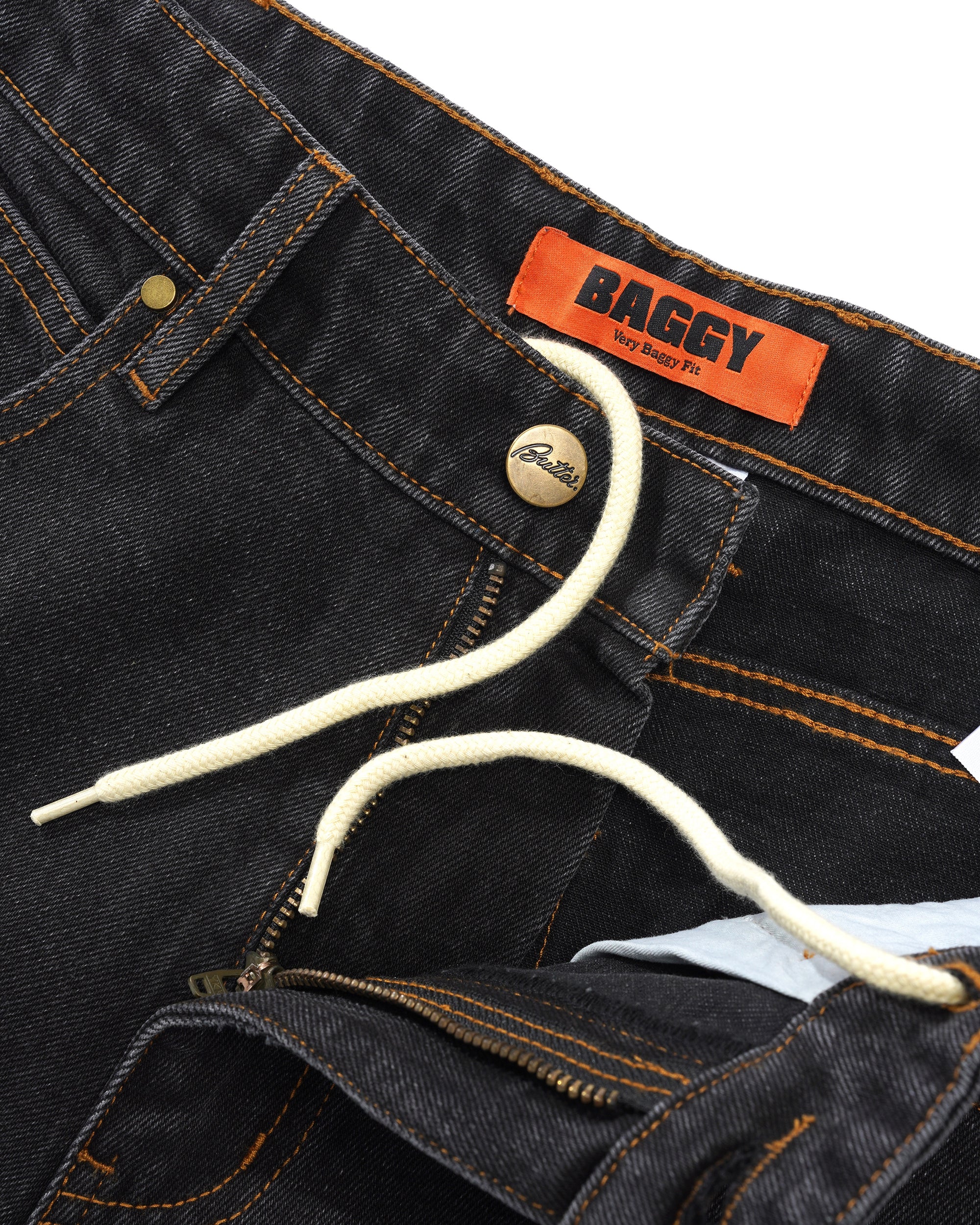 Butter Goods Weathergear Denim Jeans Washed Black