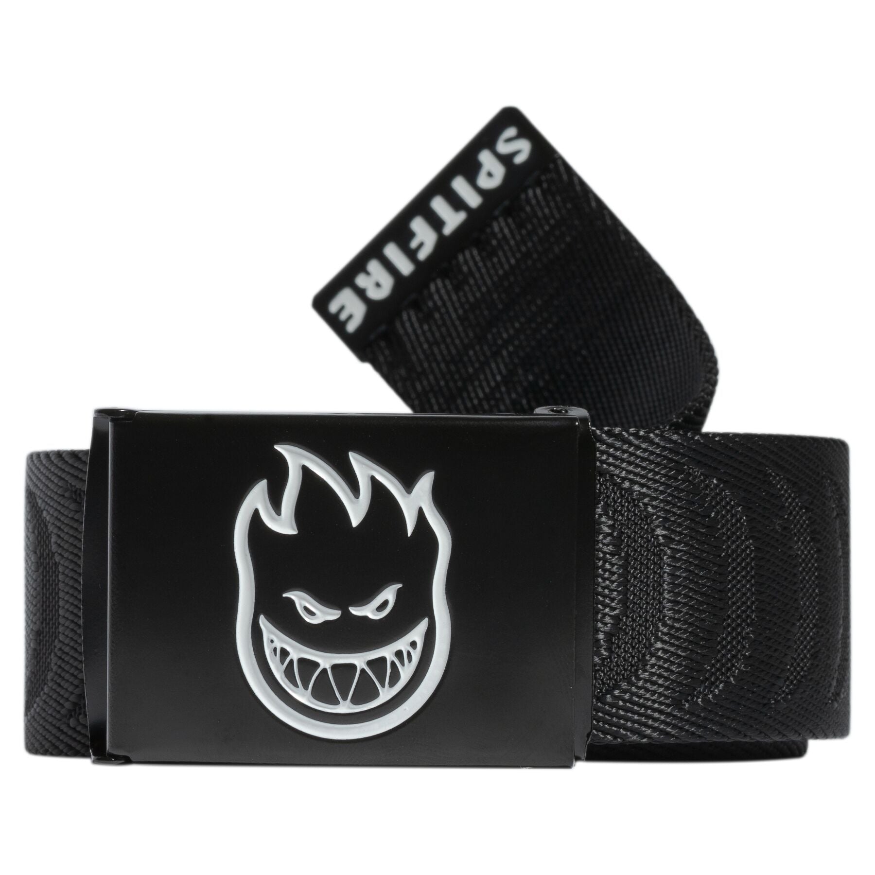 Spitfire Bighead Crescent Jacquard Belt Black/White