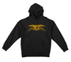 Antihero Basic Eagle Hooded Sweatshirt Black/Gold