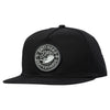 Antihero Pigeon Round Snapback Hat Black/Charcoal