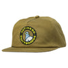 Antihero Pigeon Round Snapback Hat Khaki