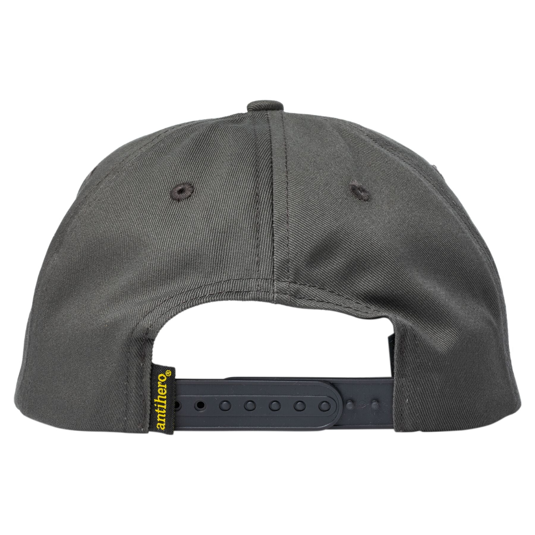 Antihero Basic Eagle Snapback Hat Dark Charcoal