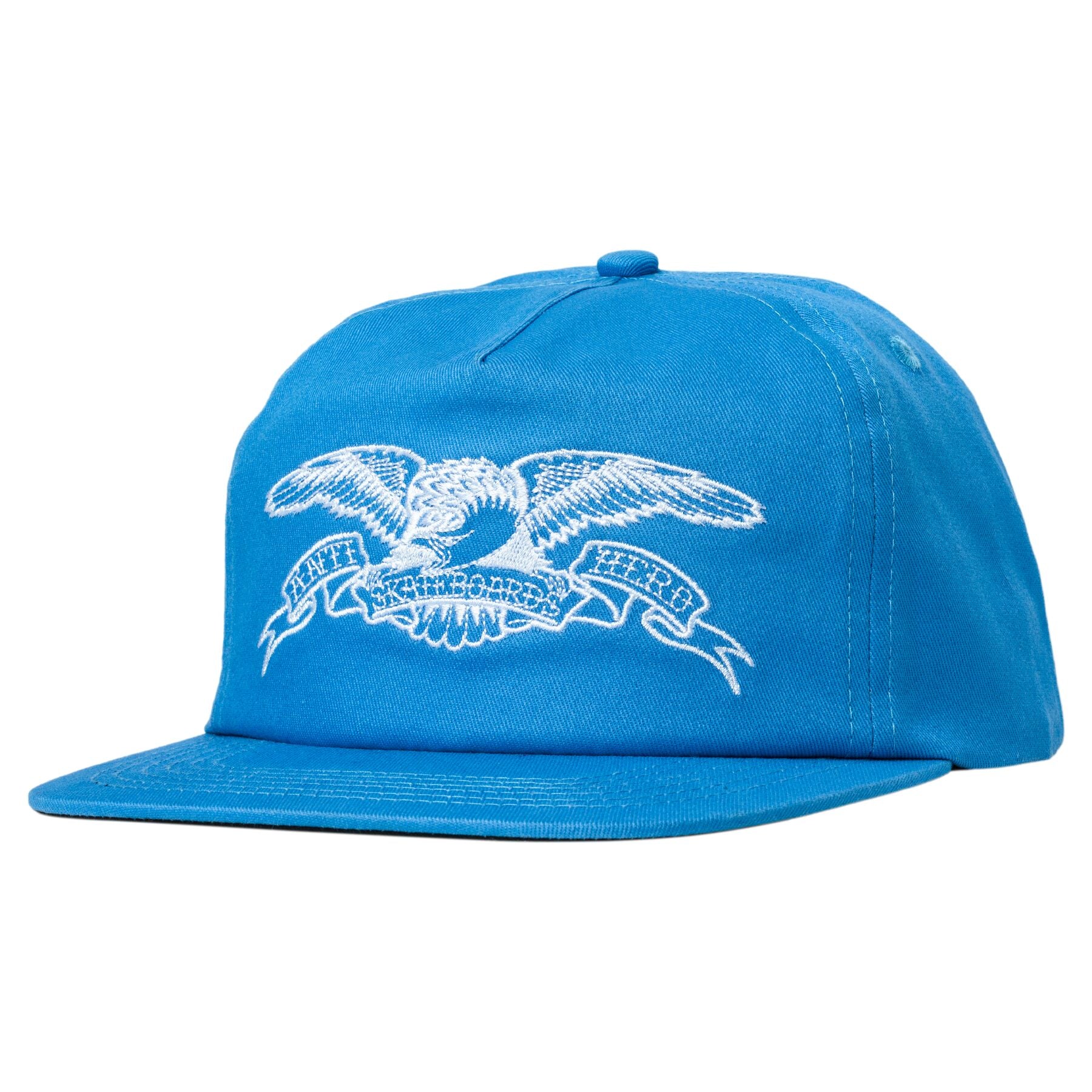 Antihero Basic Eagle Snapback Hat Blue/White