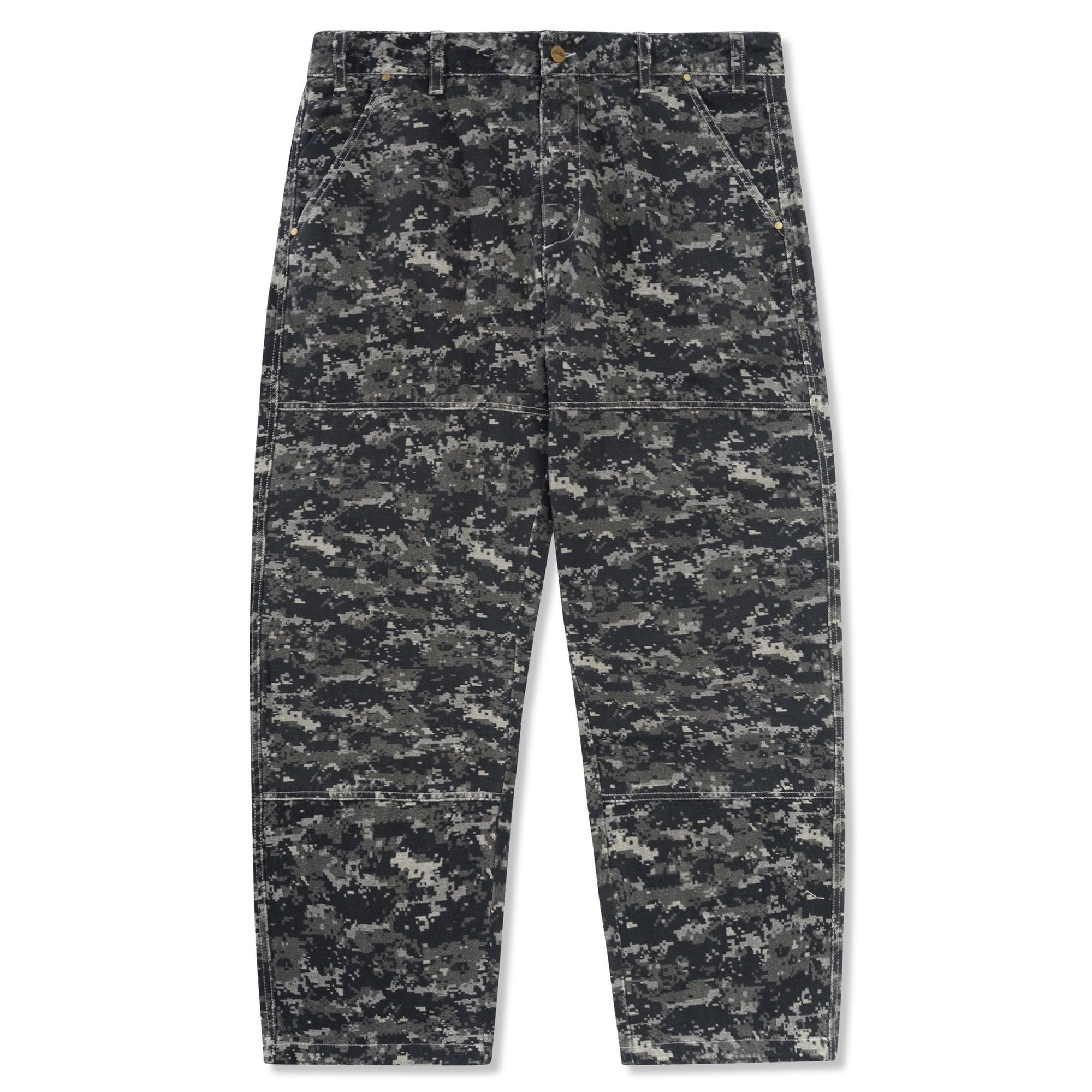 Butter Goods Work Pants Dark Digital Camo