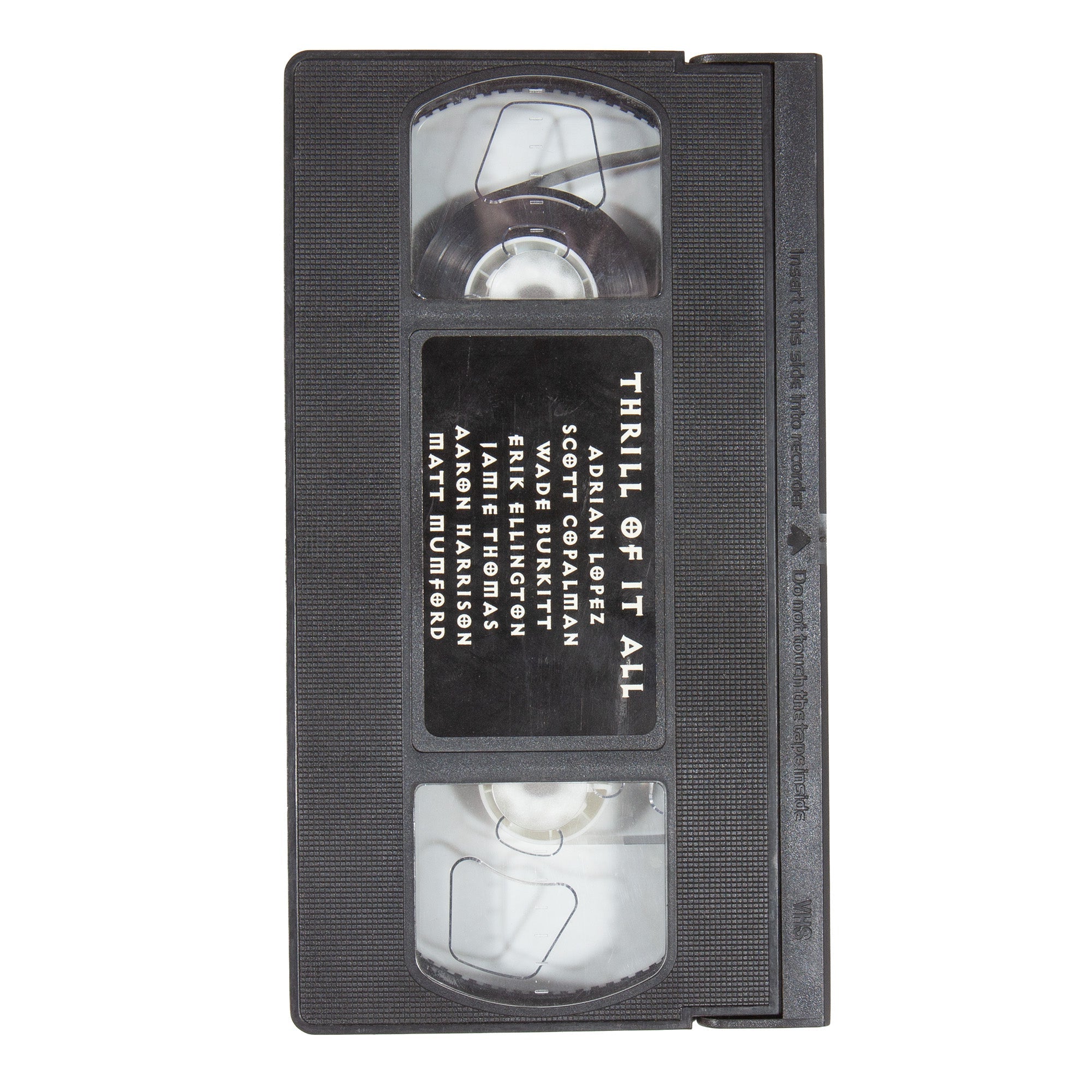 Overripe Zero Thrill Of It All VHS (No Box)