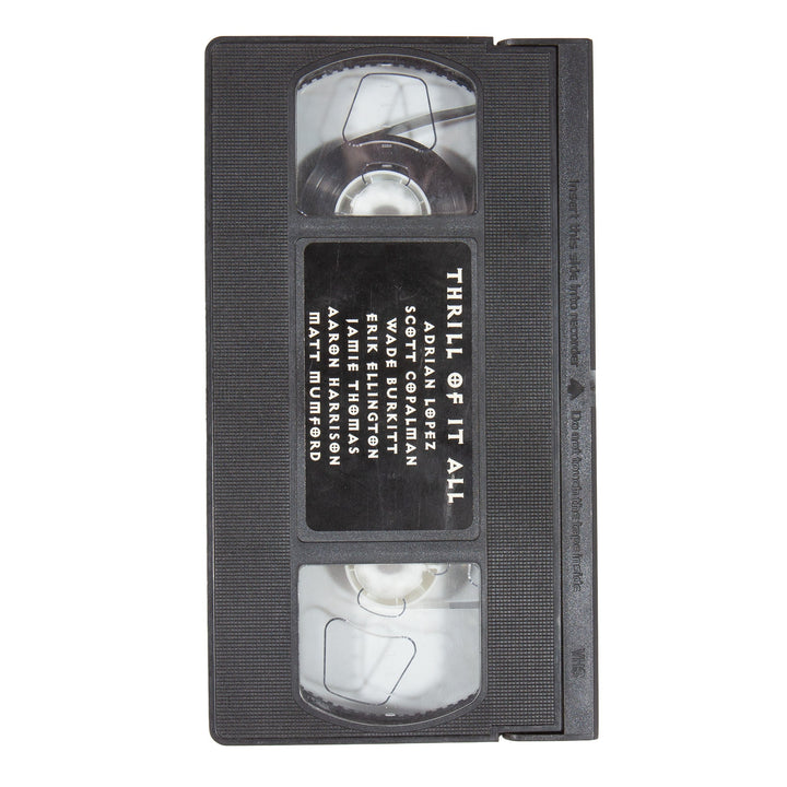 Overripe Zero Thrill Of It All VHS (No Box)