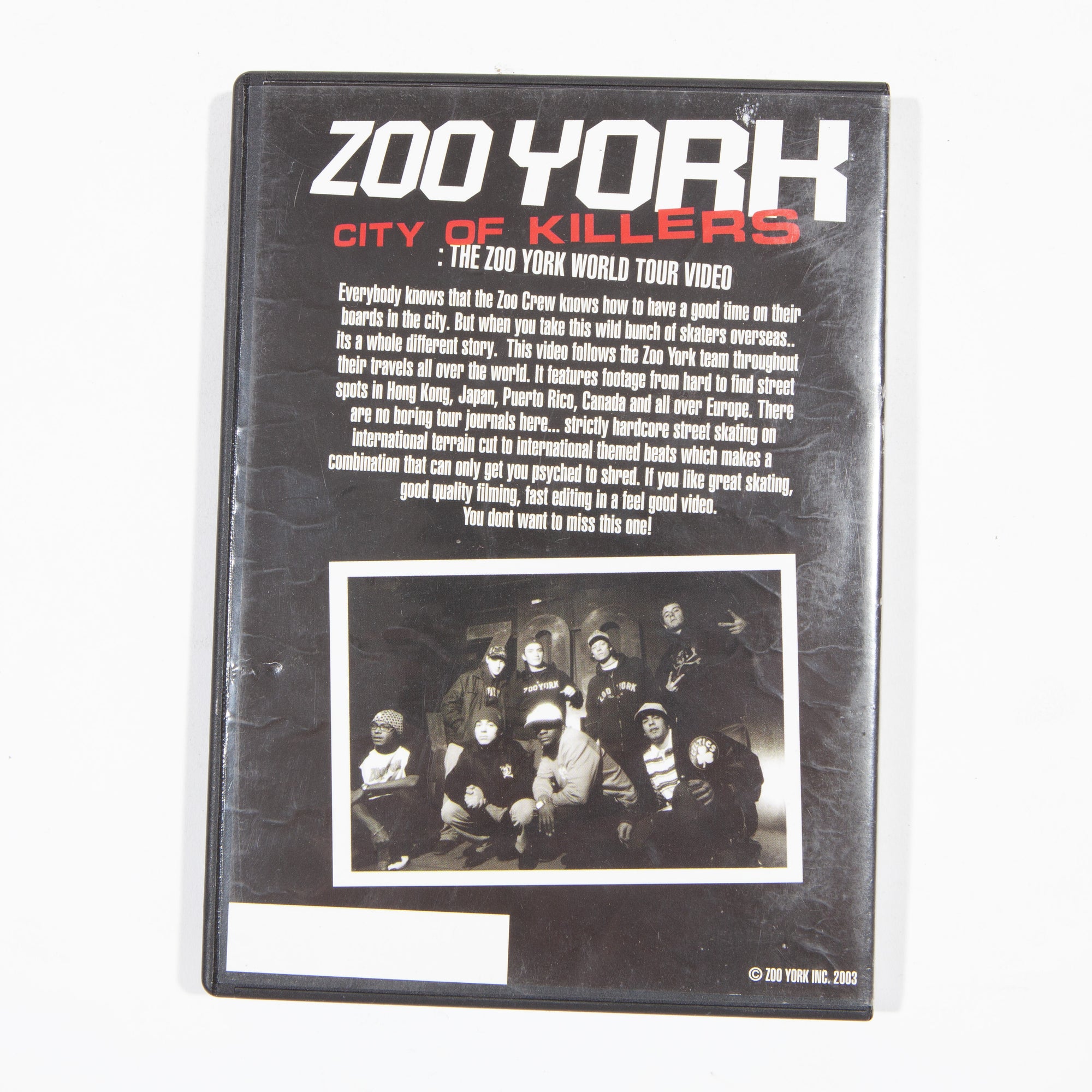 Overripe DVD Zoo York City Of Killers