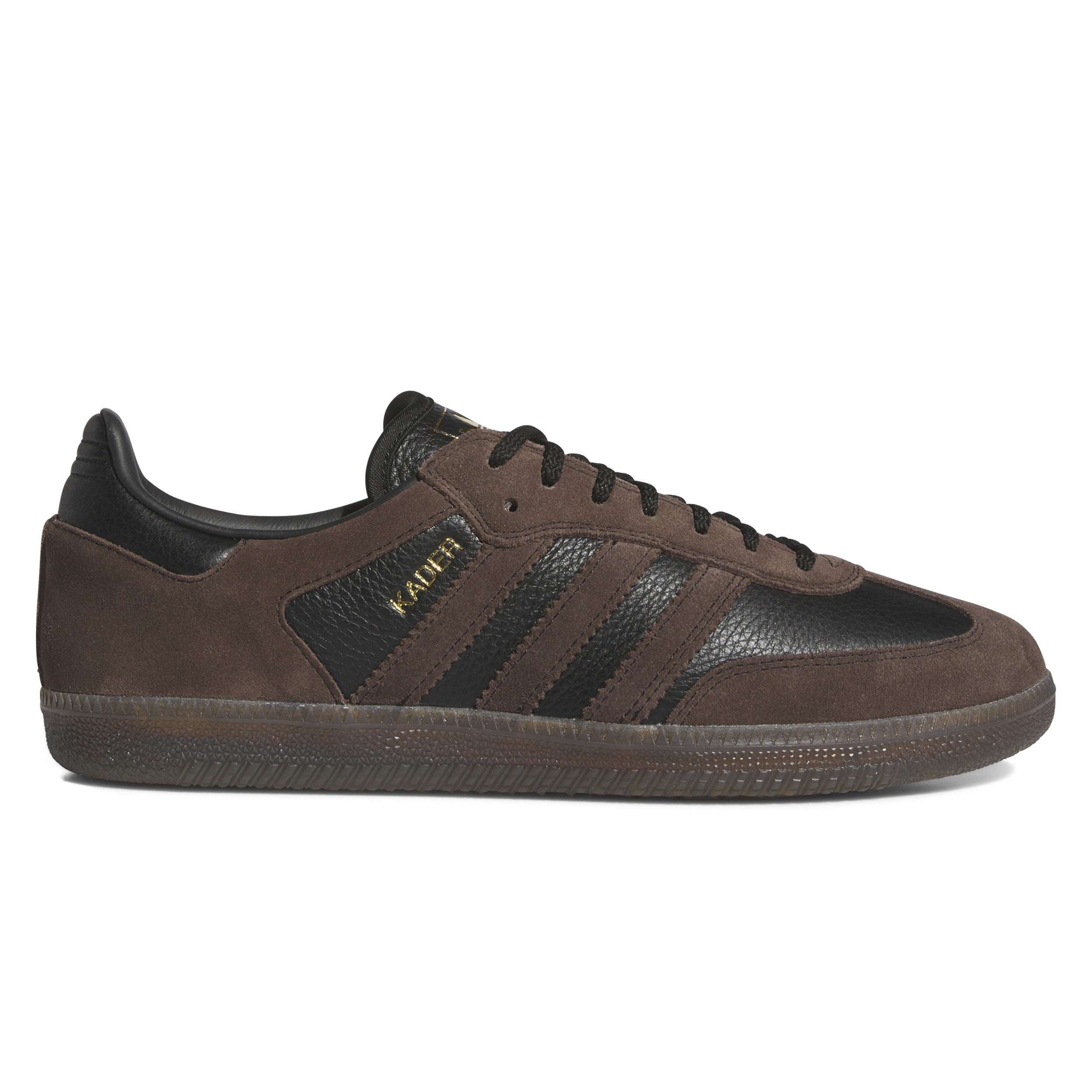 Adidas Samba ADV x Kader Black/Brown - Orchard Skateshop