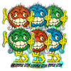 Grimple Stix Asphalt Animal Sticker Pack